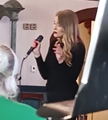 Kristina eläytyy
(Kuvaaja Birgetta Peltoniemi)